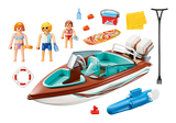 Speedboat with Underwater Motor - 9428