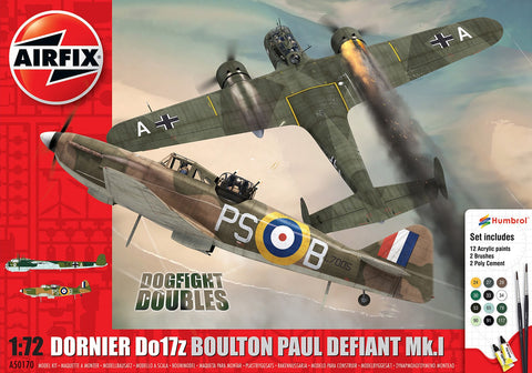 Airfix Dogfight Doubles Boulton Paul Defiant  1:72 250170
