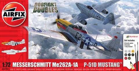 1:72 Dogfight Double - Messerchmitt Me262A-1A VS P-51D Mustang