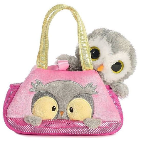 Fancy Pals Peek-a-Boo Owl Pet Carrier a32773