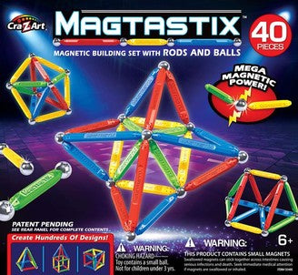 Magtastix 40pc Balls and Rods
