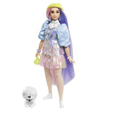 Barbie Extra Doll - White Dog and Diamonds