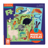 Magnetic Puzzle-Land and Sea Animals 20pc