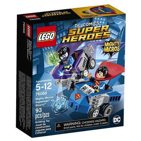 LEGO Super Heroes Mighty Micros Superman vs Bizarro - 76068