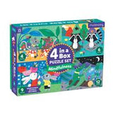4-In-A-Box Puzzle Set-Mindfulness