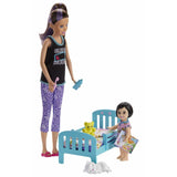 Barbie Skipper Babysitter Playset - Bedtime