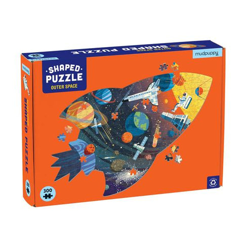 Outer Space Shaped Puzzle 300pc