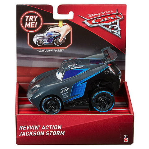 Mattel Cars 3 Revvin' Action Jackson Storm dvd312