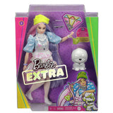 Barbie Extra Doll - White Dog and Diamonds
